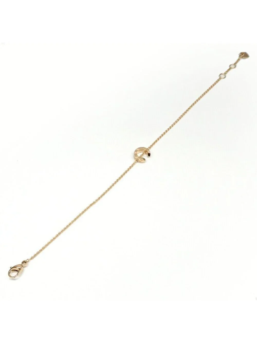 Chanel Coco Crush Collection Bracelet Beige Gold Chain